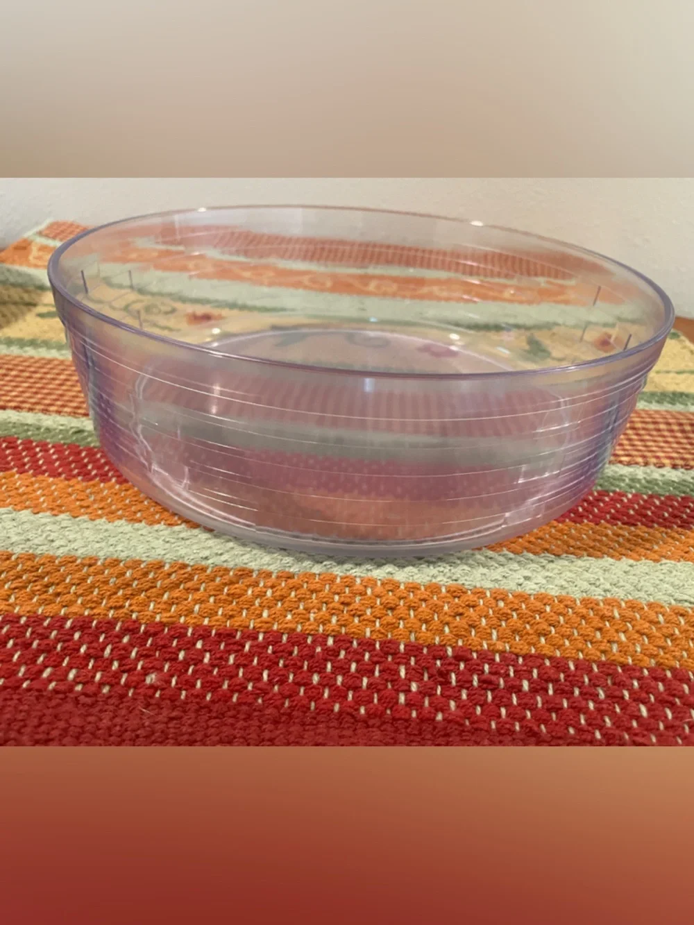 Longaberger Woven Basket | 2004 Signed MKD | With Plastic Liner | Made in USA